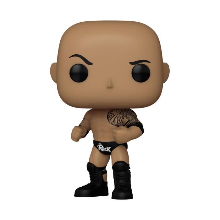 WWE Figurine POP! The Rock final 9 cm - vue 5