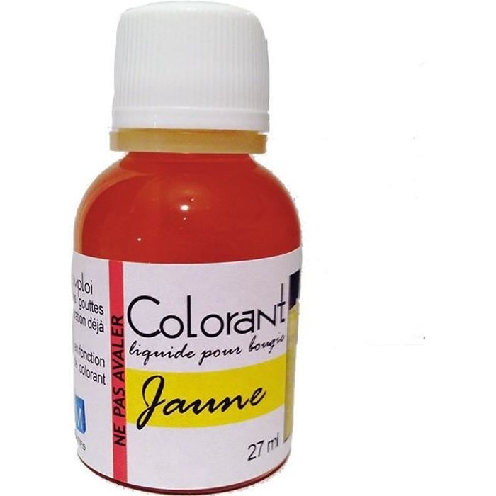 Colorant liquide pour bougie - 27 ml - Orange - DTM - Cdiscount Beaux-Arts  et Loisirs créatifs