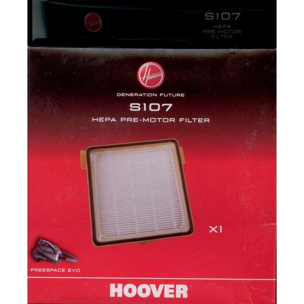 HOOVER S107 - 1 Filtre Moteur HEPA HOOVER Origine