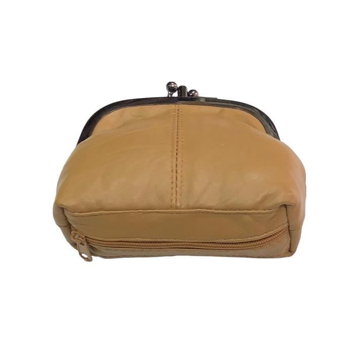 Bourse en cuir femme online