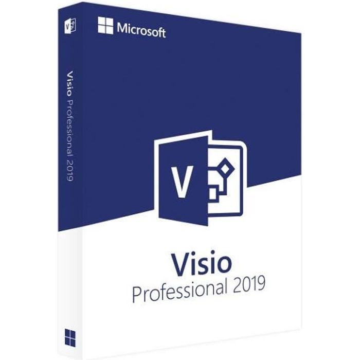 Microsoft Visio 2019 Professionnel – Clé licence à télécharger