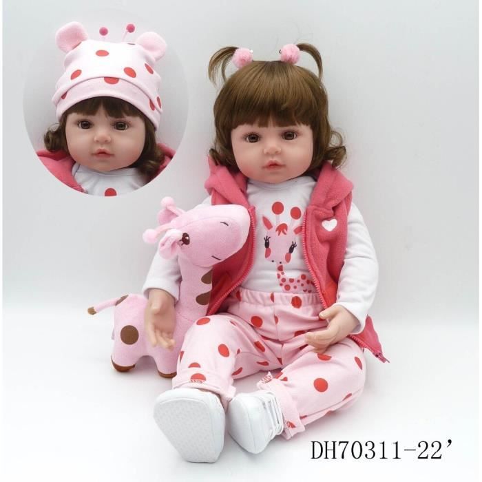 Bebes reborn poup e offre sp ciale 60CM tr s grande poup e 6 mois