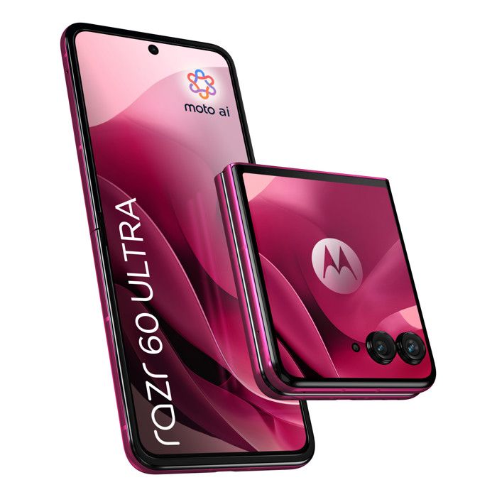 Motorola razr 60 ultra Smartphone Pieghevole 5G 512GB Rosa Android 15 Doppia SIM