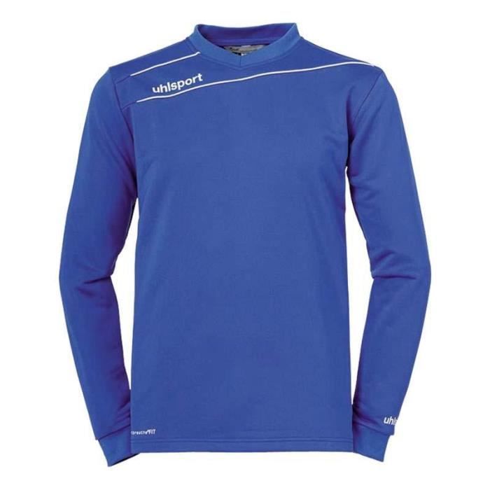 sweatshirts - uhlsport - stream training top - homme - bleu/blanc - multisport