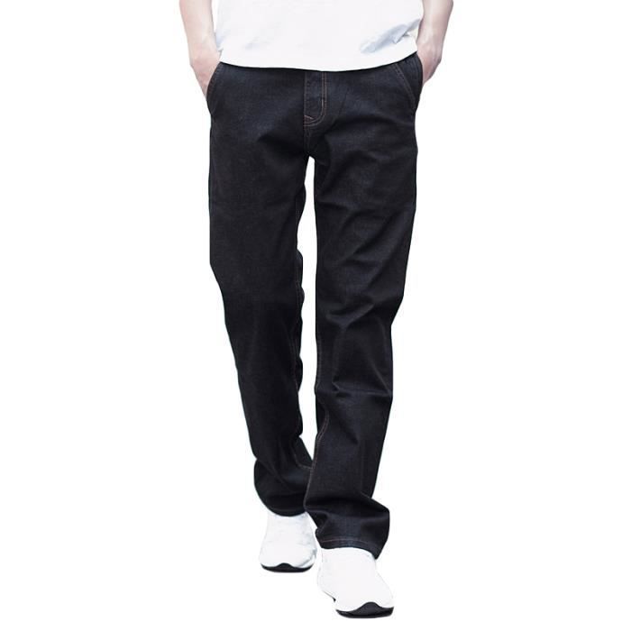 Jean noir droit homme
