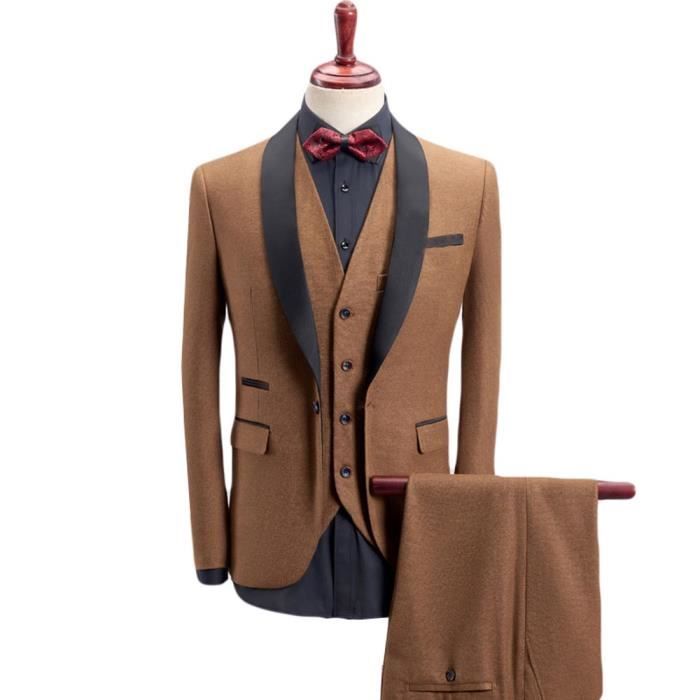Costume mariage kaki outlet