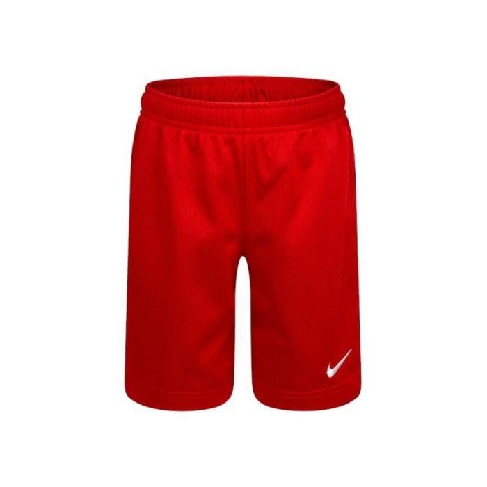 Short enfant Nike Essential Mesh - red/red - 7 ans