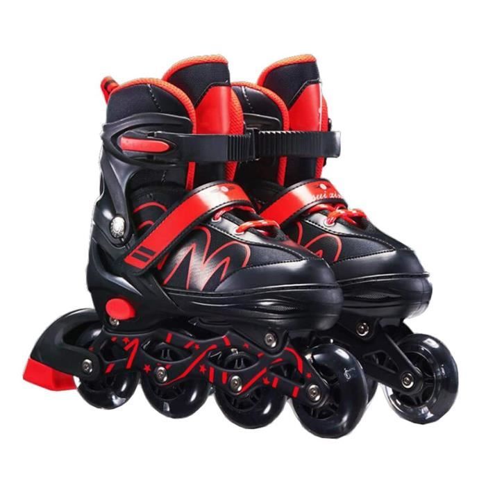 Roller ajustable pour enfants /pour Garçon et Fille Taille M 35-38 Rouge -  Achat / Vente Roller ajustable pour enfan - Cdiscount