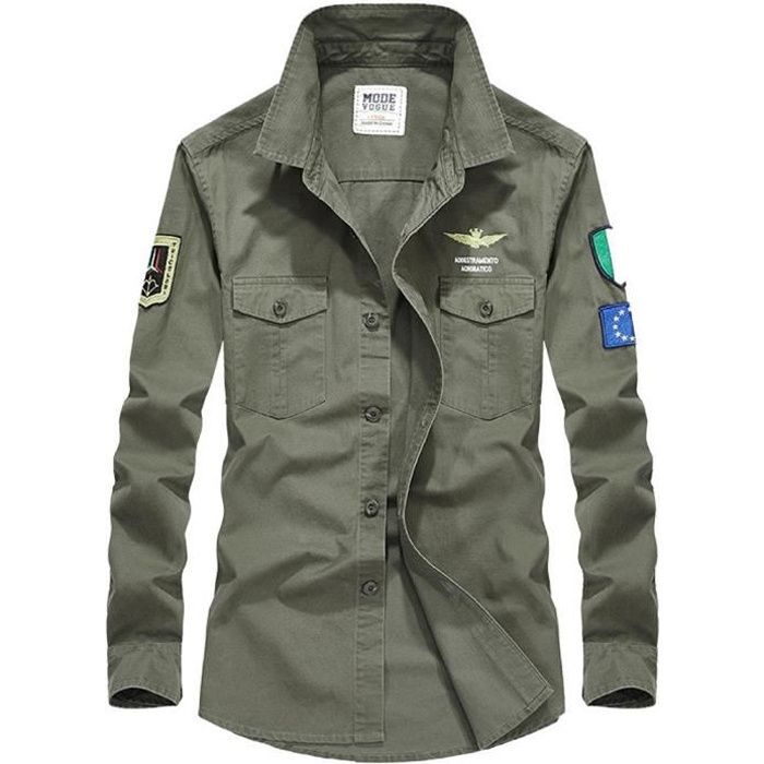 chemise militaire