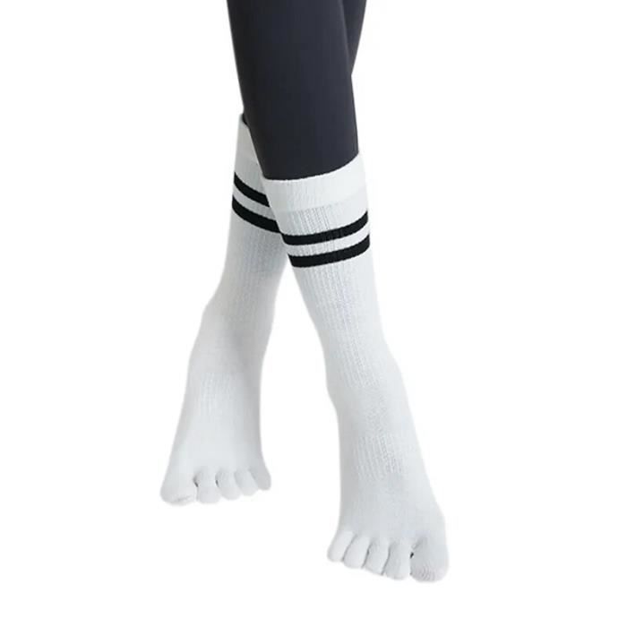Lot De 5 Paires De Chaussettes à Cinq Doigts Pour Femme - Respirantes, Taille Unique