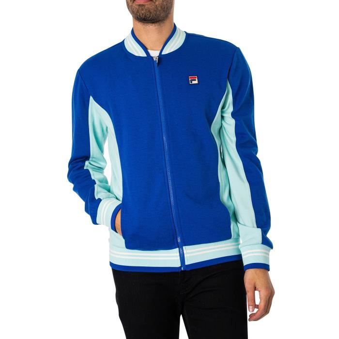 Veste De Survetement Settanta Baseball Fila Homme Bleu Bleu Cdiscount Pret a Porter