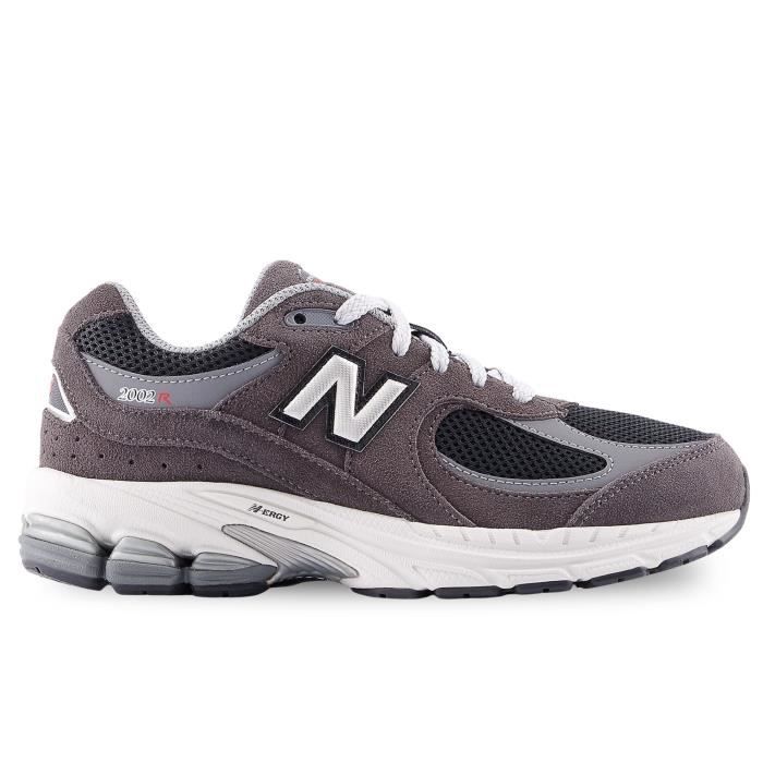 Chaussures pour Enfant - NEW BALANCE - 2002 - Noir - Lacets - Plat