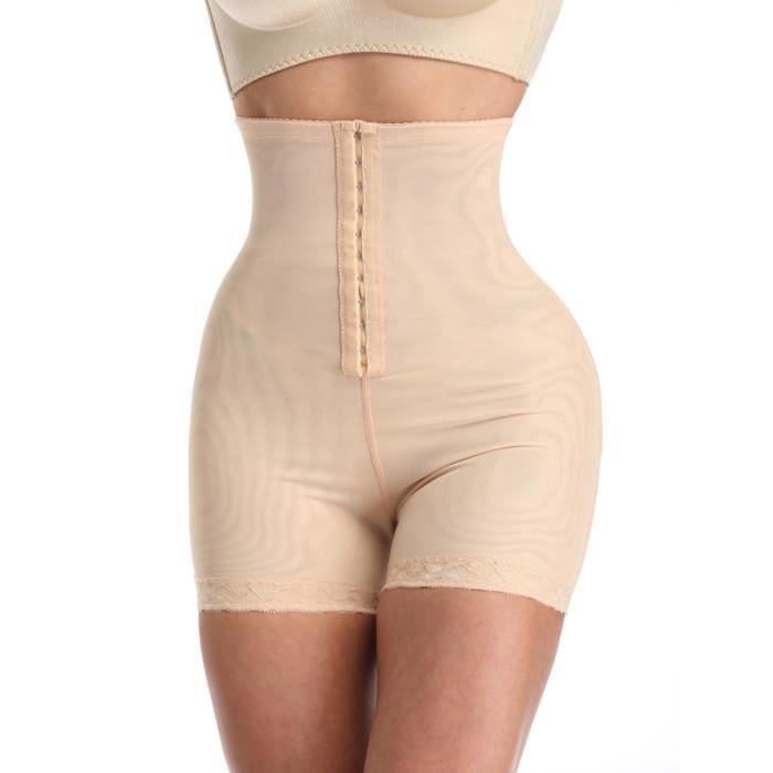 Double contrôle du ventre Culotte gainante pour femme Taille haute