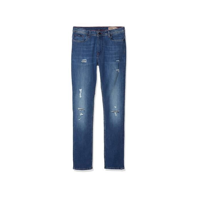 Kaporal Jeans Gar on Xilo FripDestroy Taille 12 Ans Bleu