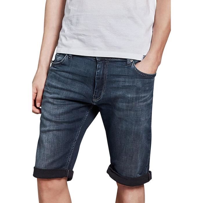 Short En Jean Regular Scotty 3 Blue Black
