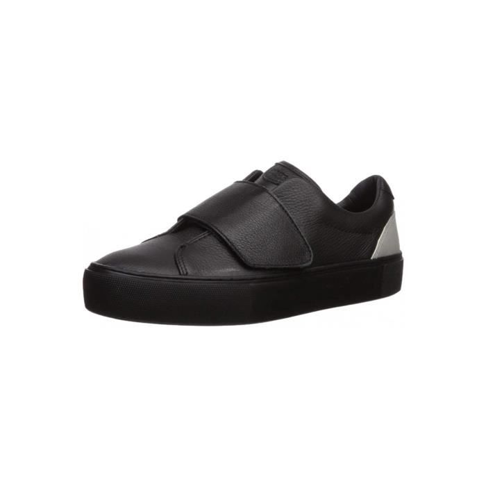 Baskets cuir à scratch Neri - Ugg - Femme Noir - Cdiscount Chaussures