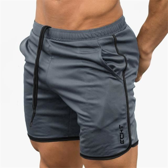 Short Training Homme MSX - Séchage Rapide, Taille XL Gris