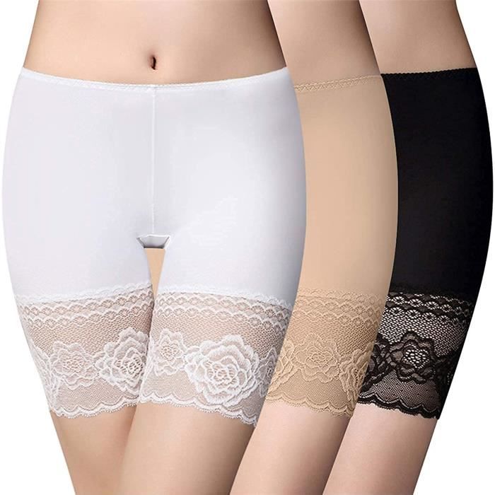 Shorty femme online coton dentelle