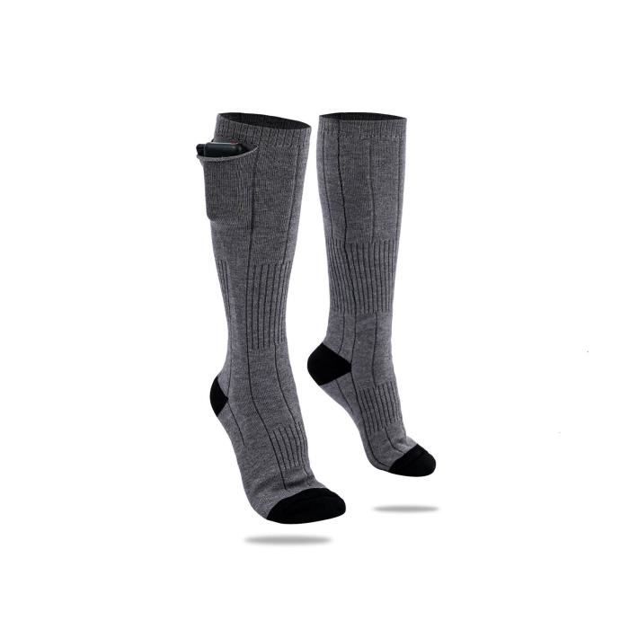 Chaussette de ski,Chaussettes chauffantes électriques USB unisexes — free download