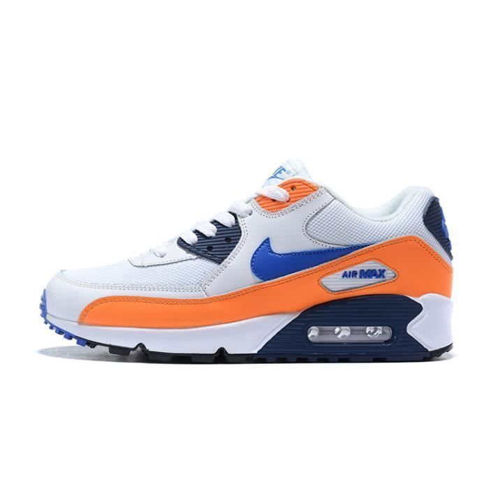 Nike blanche orange et bleu clearance