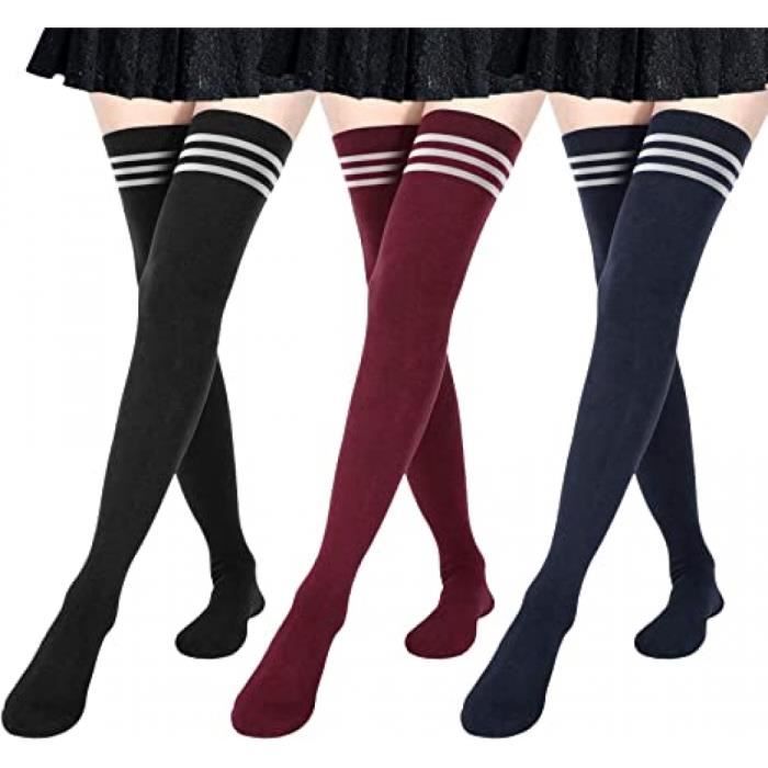 Chaussette haute cuisse femme outlet