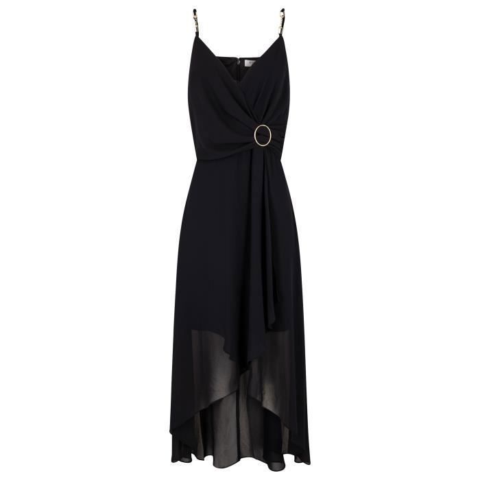 Robe longue Morgan bleu Bleu marine Cdiscount Pret a Porter
