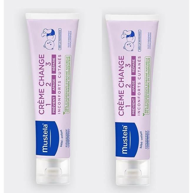 Creme change top mustela 123