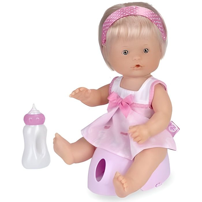 Poupon 30 cm Nenuco boit et fait pipi Modele Fille Cdiscount