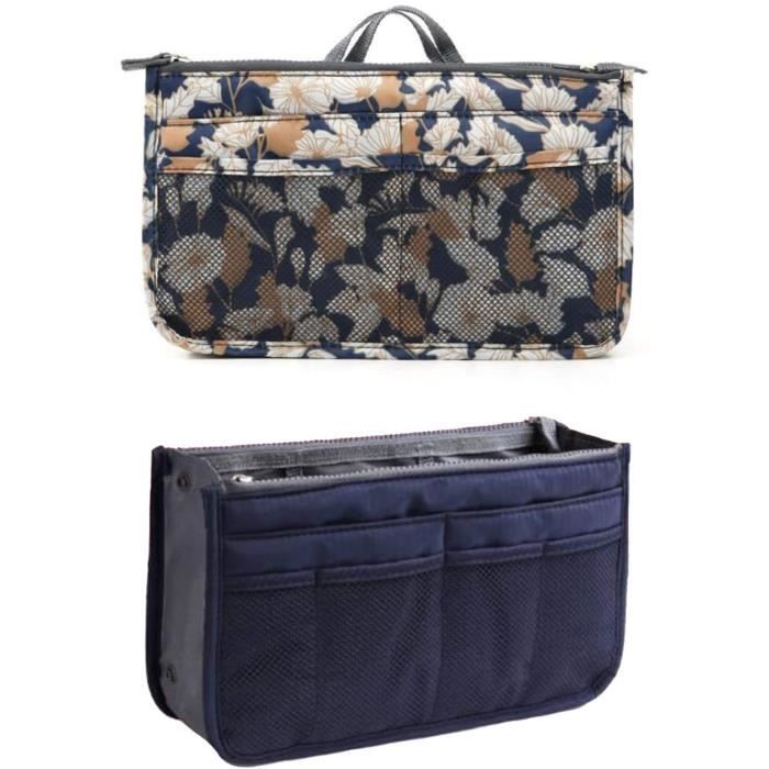 2 Organiseurs De Sac A Main Pochette Sac De Rangement Interieur
