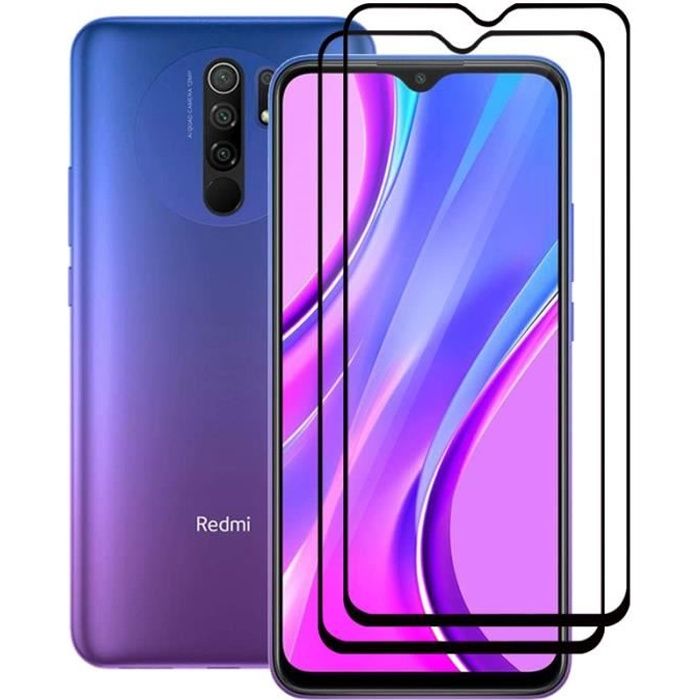 Protecteur écran AtFoliX FX-Hybride Verre 9H Pour Xiaomi Redmi Note 9S/9 Pro