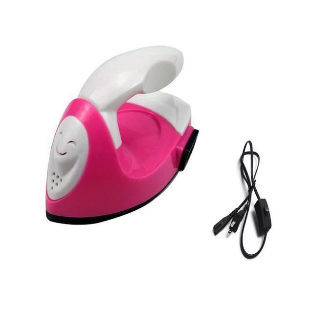 Garosa Enfants Jouet Électrique, 1Pc Mini Fer Électrique en Plastique Rose Enfants Bébé Fille Faire Semblant de Jouer Appareils Ménagers Jouet (Couleur Aléatoire Garosa Enfants Jouet Électrique, 1Pc Mini Fer Électrique en Plastique Rose Enfants Bébé Fille Faire Semblant de Jouer Appareils Ménagers Jouet (Couleur Aléatoire