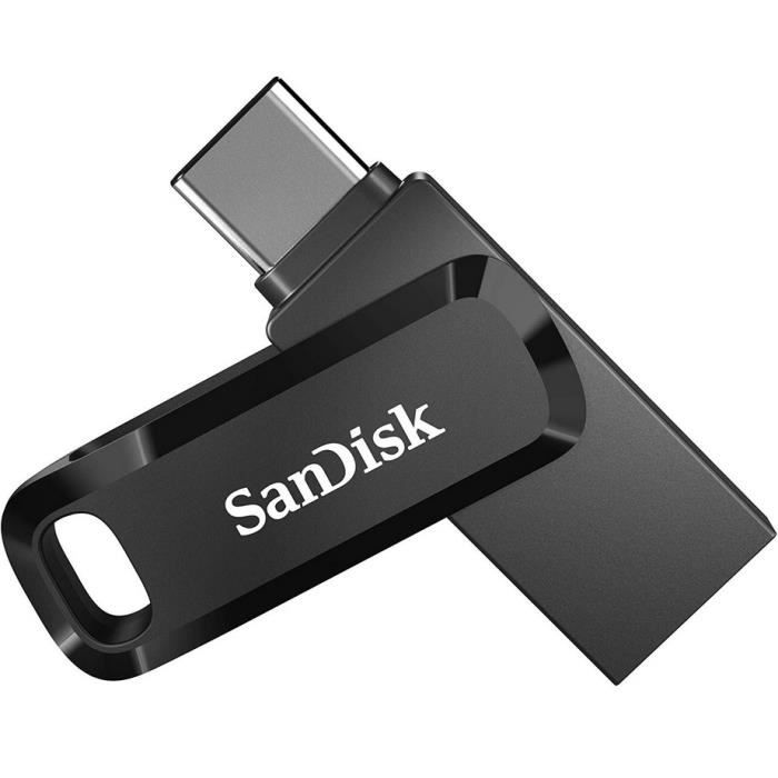 Clé USB - SANDISK - Ultra Dual Drive Go - 64 Go - USB 3.1 Gen 1 - USB-C