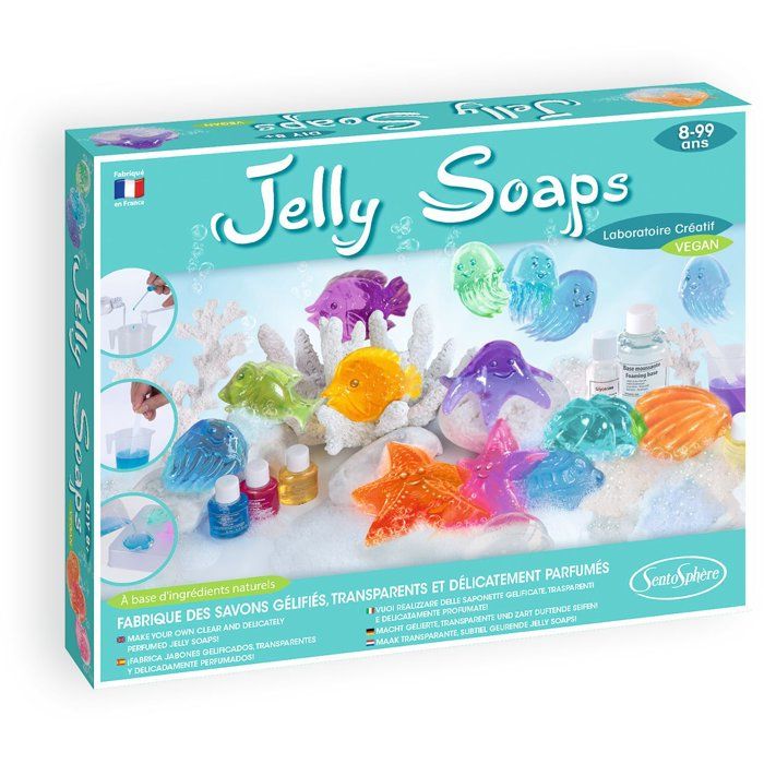 Création parfum et cosmétique SentoSphère Jelly Soaps
