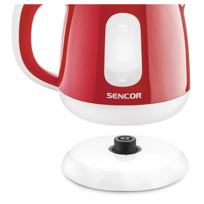 Sencor SWK 1014RD Bouilloire 1 litre 1.1 kWatt - vue 2