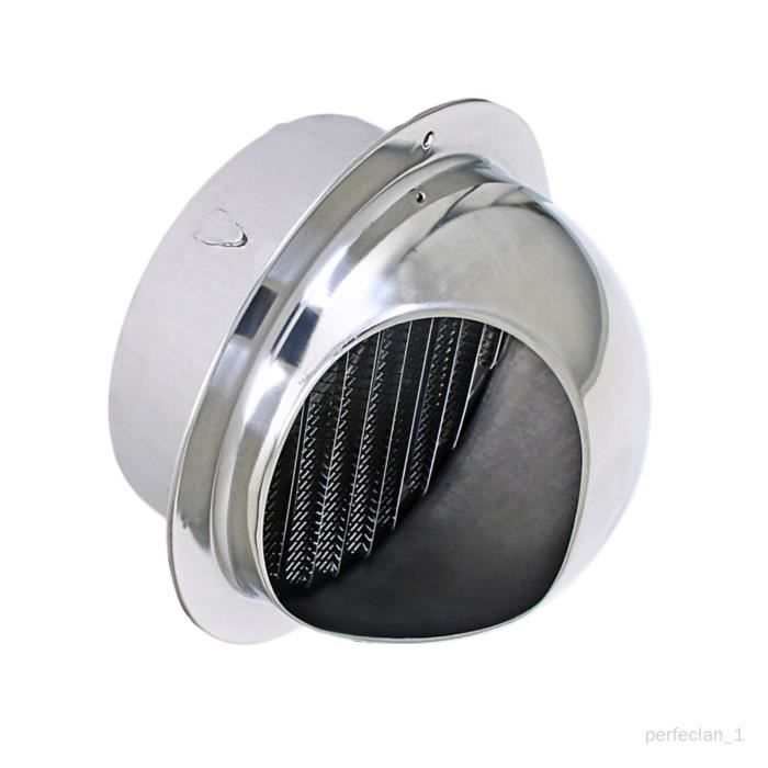 Couvercle D'Évent Rond Blanc - Bouchon Décoratif Pour Trous Muraux (Tuyaux PVC, Climatisation) - Diamètre 70 Mm