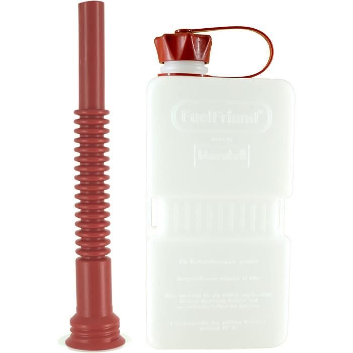 Kanister 10L für Diesel (ROT) | inkl. Zubehör | Jerrycan Diesel