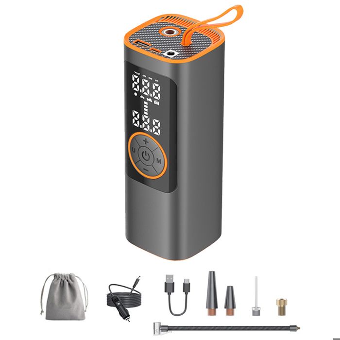 Gonfleur Pneus sans Fil, SDLOGAL, Compresseur d'air Portable Pompe Pneu  Voiture, Électrique, Rechargeable, avec Lumière et Manomètre - Cdiscount  Auto