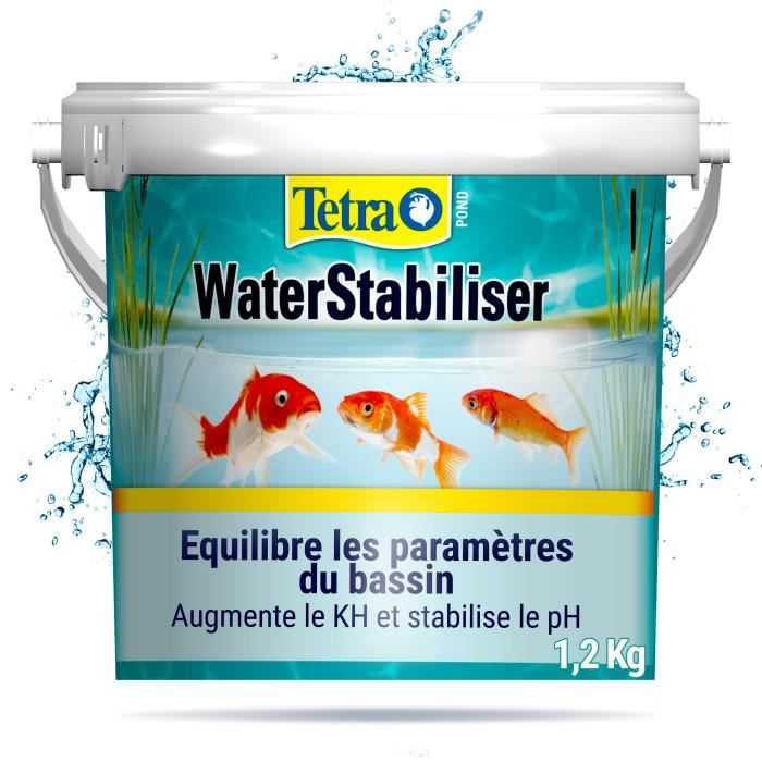 traitement de l'eau tetra pond water stabiliser 1,2 kg pour poissons de bassin