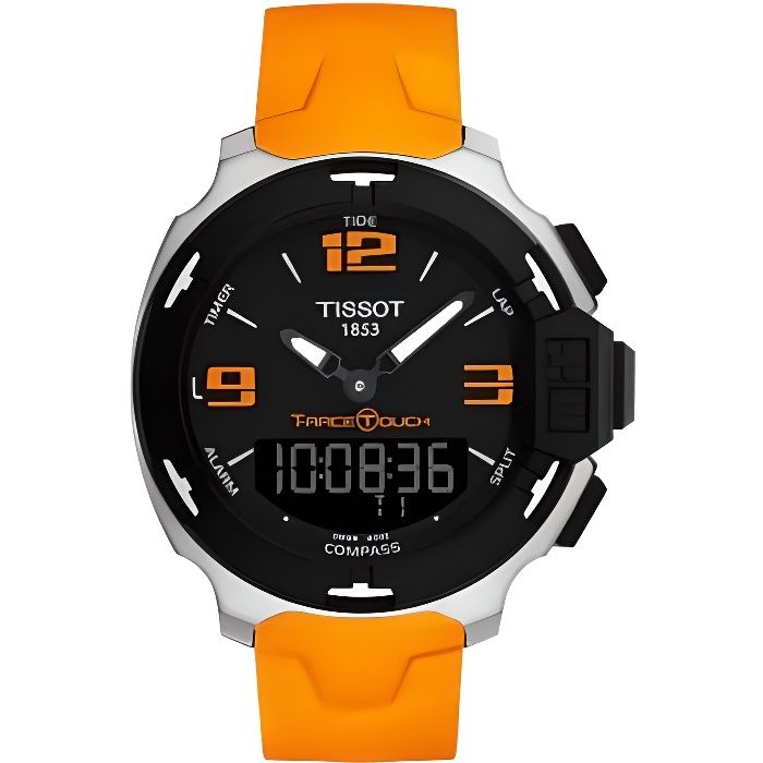 tissot touch orange strap