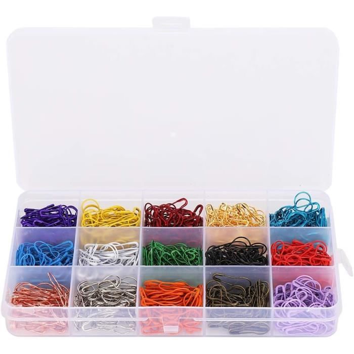 1000PCS Gourde En Métal De Sécurité Broches Petite étiquette Vêtements Broches Craft Ampoule Broches Broches Nourrice DIY Maison Accessoires