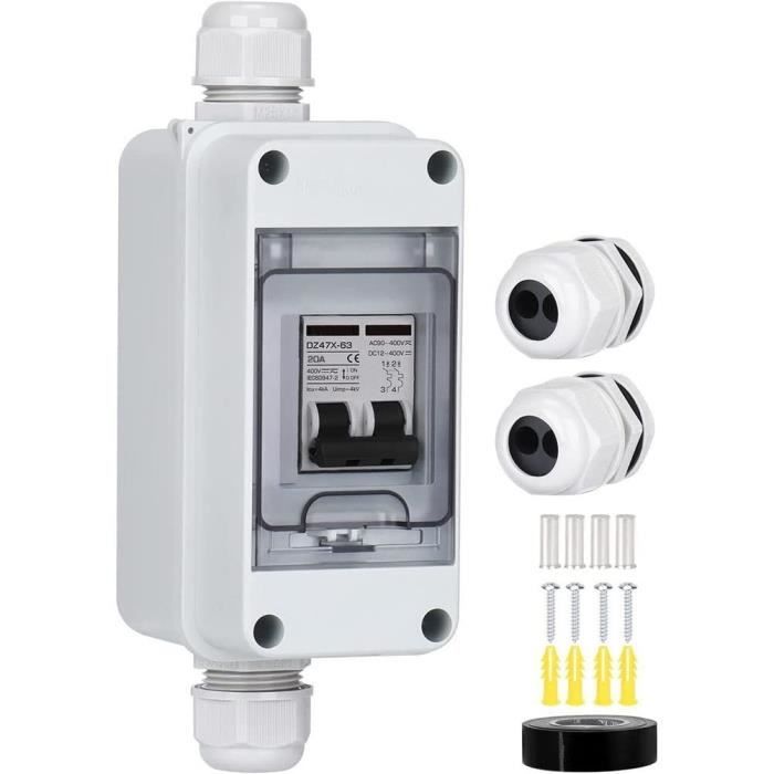 Disjoncteur Photovoltaïque Dc Disjoncteur Ip65 Étanche Dc 12 V400 V Pv — free download