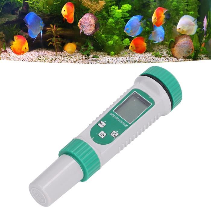 Compteur Qualité Air 5 En 1 - Détecteur CO2/HCHO/TVOC/Temp/Hum - Écran LCD - Rechargeable USB