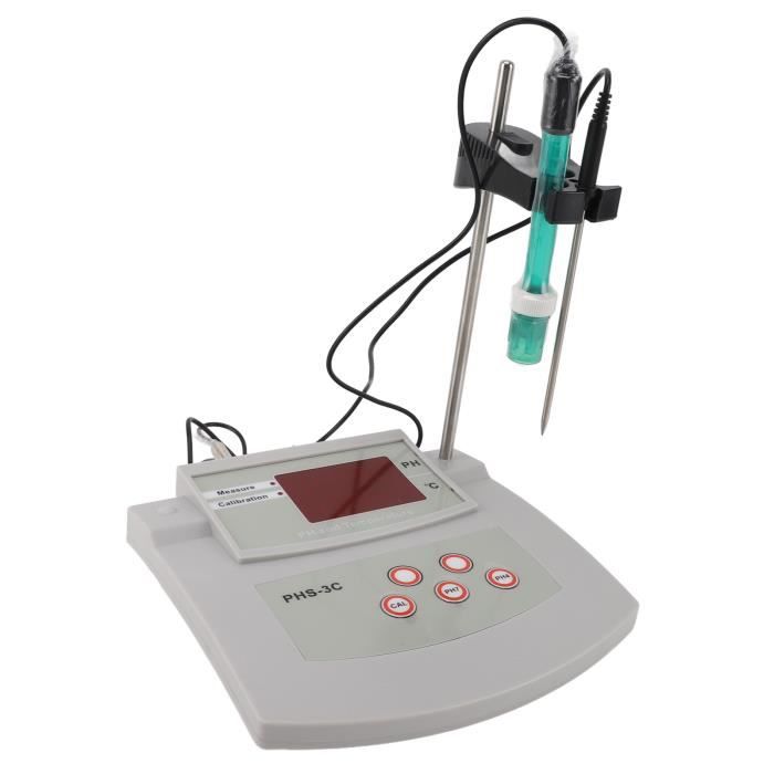 PH-mètre De Table Haute Précision - Calibrage Auto, Mesure PH 0-14 Et Température, Pour Aquarium, Piscine, Labo