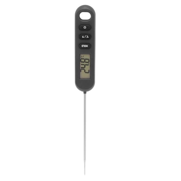 Sonde Cuisson Barbecue DollaTek Thermomètre Viande Numérique - Sonde Four Barbecue Minuterie Alarme Thermomètre Alerte Température