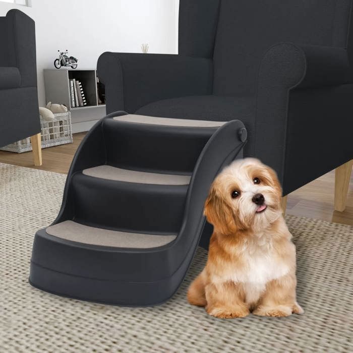 vidaXL Escalier pliable 3 marches
