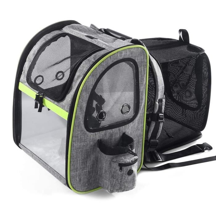 Sac Transport Chat Extensible Sac à Dos pour Chien Transparent Pliable avec  Filet Respirant - Cdiscount