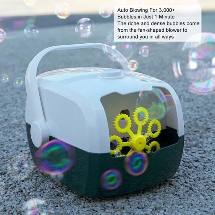 Machine à Bulles Péteuses Du Père Noël - Jouet Rigolo Avec Lumière Et Musique - Cadeau Enfant Fêtes