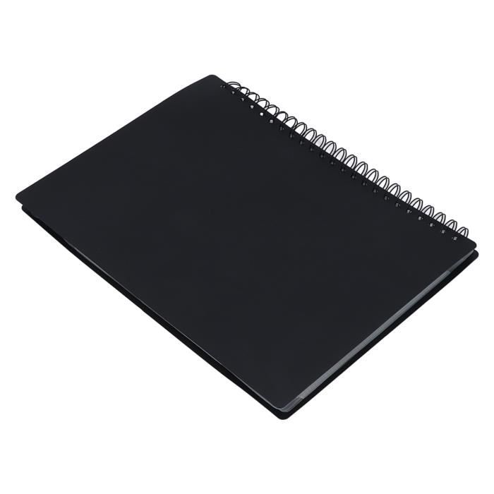 Dossier De Partitions A4 Extensible - 4 Pages - Imperméable - Avec 12 Feuillets Amovibles