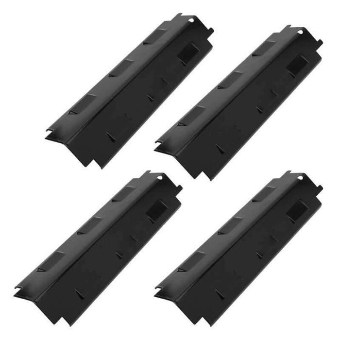 Lot De 4 Plaques Chauffantes Acier Inoxydable Pour Barbecue à Gaz - Compatible Charbroil 463230710 Etc. - Remplacement Brûleur