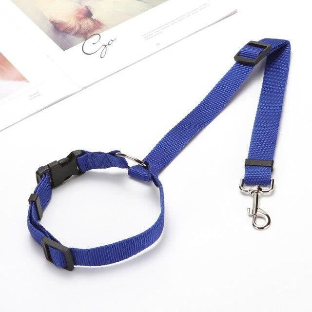 Ceinture De Sécurité Réglable Pour Appui-tête Pour Animaux De Compagnie, Sangle De Ceinture De Sécurité Réfléchissante Pour Chien Pour Voyage En Voiture Sécurisé Avec